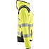 4967 Naisten highvis takki neulottu