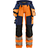 7022 Naisten Highvis riipputaskuhousut 4-way stretch