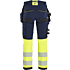 7025 Naisten Highvis riipputaskuhousut 4-way stretch