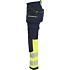 7025 Naisten Highvis riipputaskuhousut 4-way stretch
