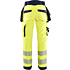 7118 Naisten highvis softshell-riipputaskuhousut