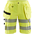7186 Naisten highvis shortsit stretch
