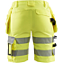 7186 Naisten highvis shortsit stretch
