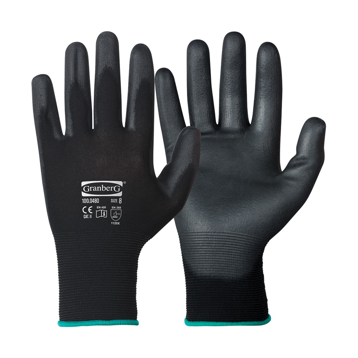 Kosketusnäyttöyhteensopivat asennuskäsineet, 12 paria