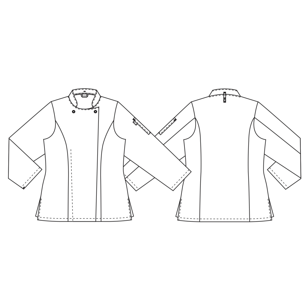 Naisten kokkitakki, Taste