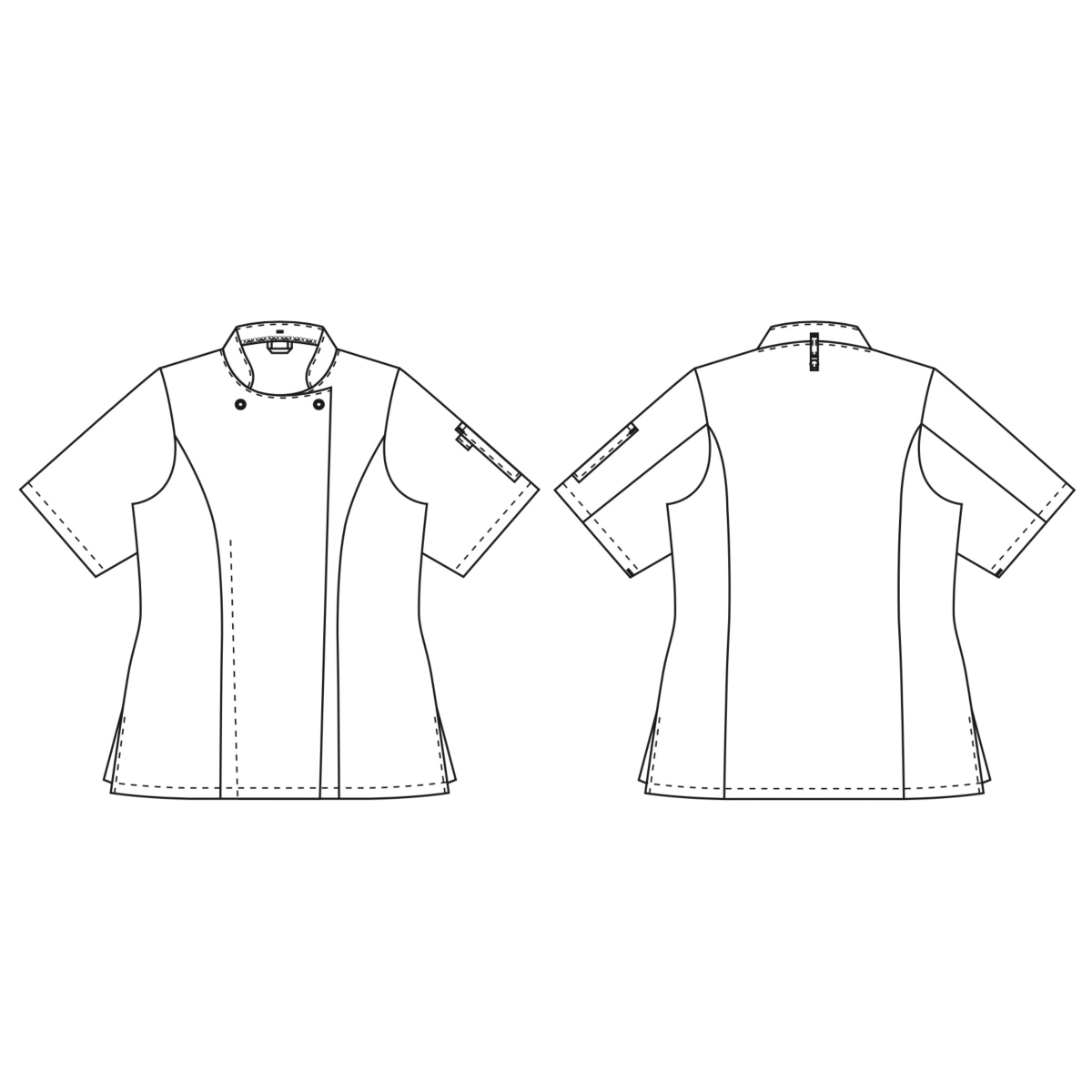 Naisten kokkitakki, Taste