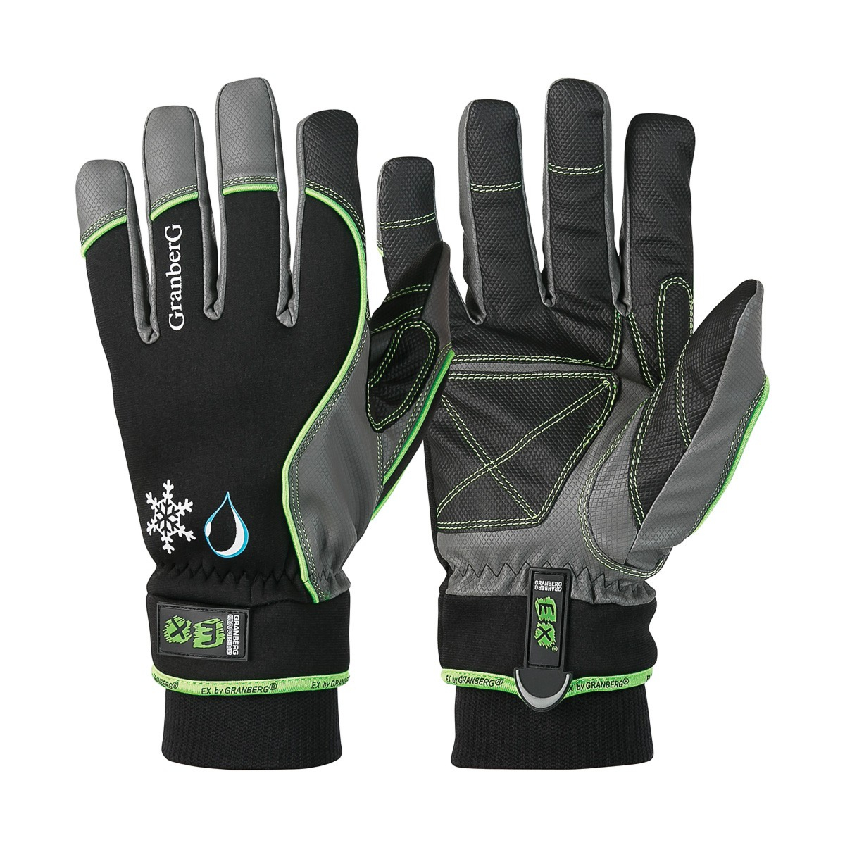 Yleiskäyttöiset talvikäsineet EX®, 6 paria