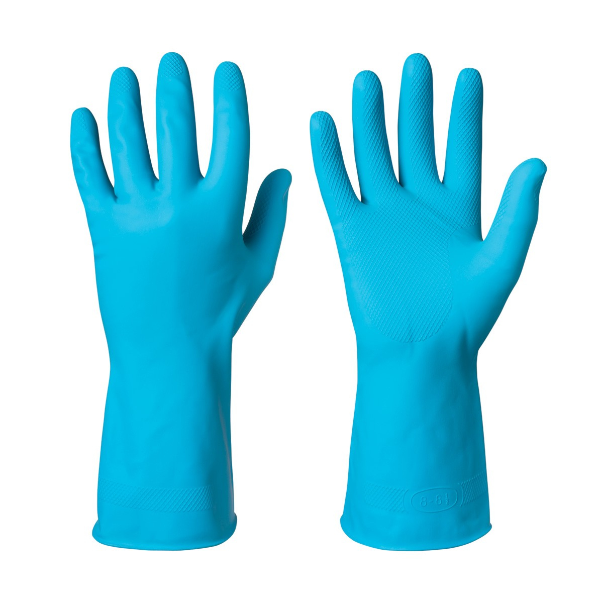 Lateksikemikaalinkestävät käsineet Chemstar®, 12 paria