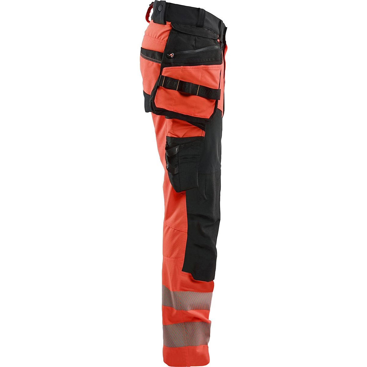 1122 Highvis riipputaskuhousut 4-way stretch