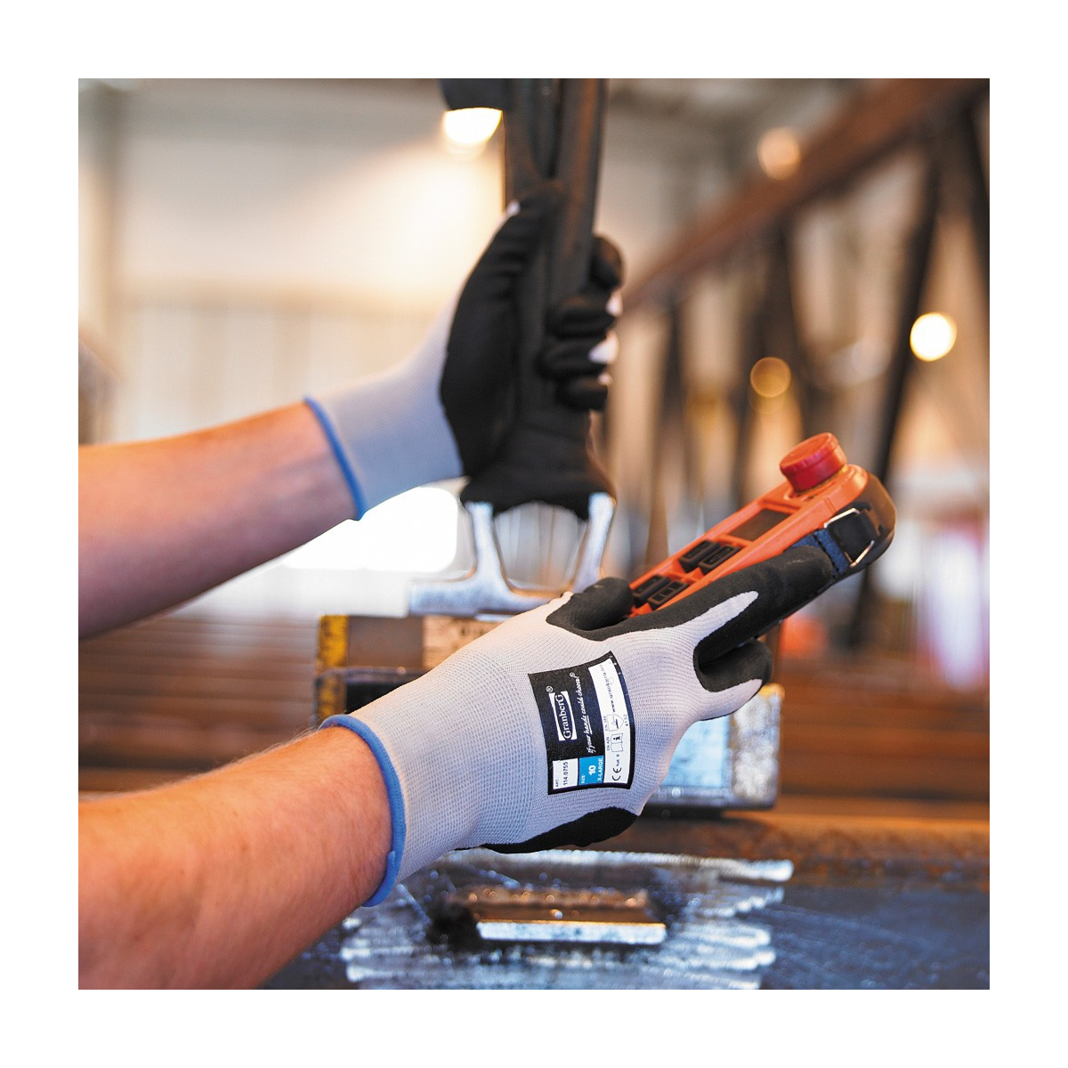 Asennuskäsineet, Oeko-Tex® 100 -hyväksytyt, 12 paria