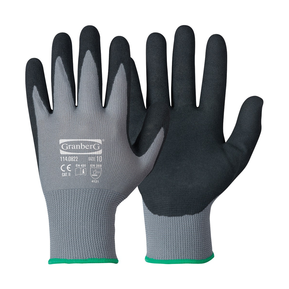 Asennuskäsineet, Oeko-Tex® 100 -hyväksytyt, 12 paria