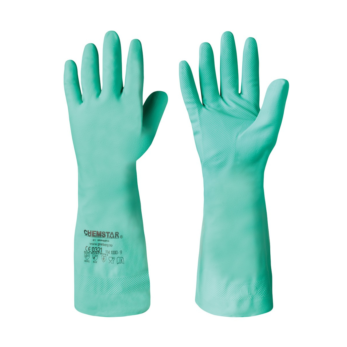 Nitriilikemikaaleja kestävät käsineet Chemstar®