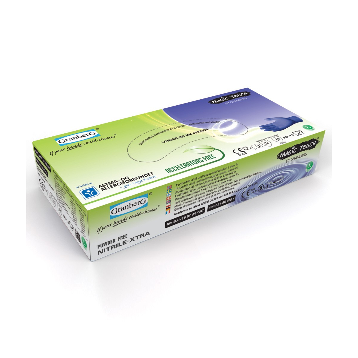 Kertakäyttökäsineet Magic Touch®