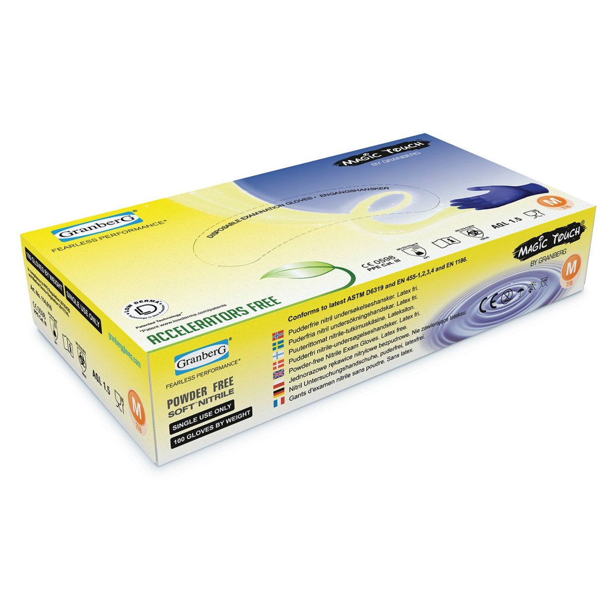 Kertakäyttökäsineet Magic Nitrile Touch®