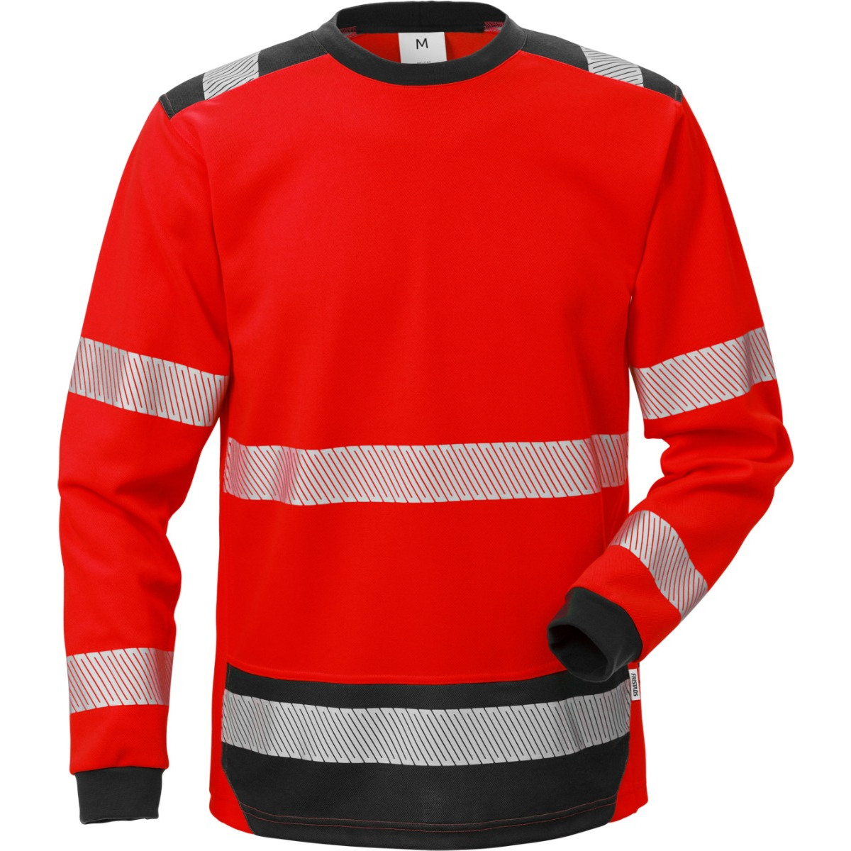 Huomiovärinen pitkähihainen t-paita, luokka 3 7724 THV