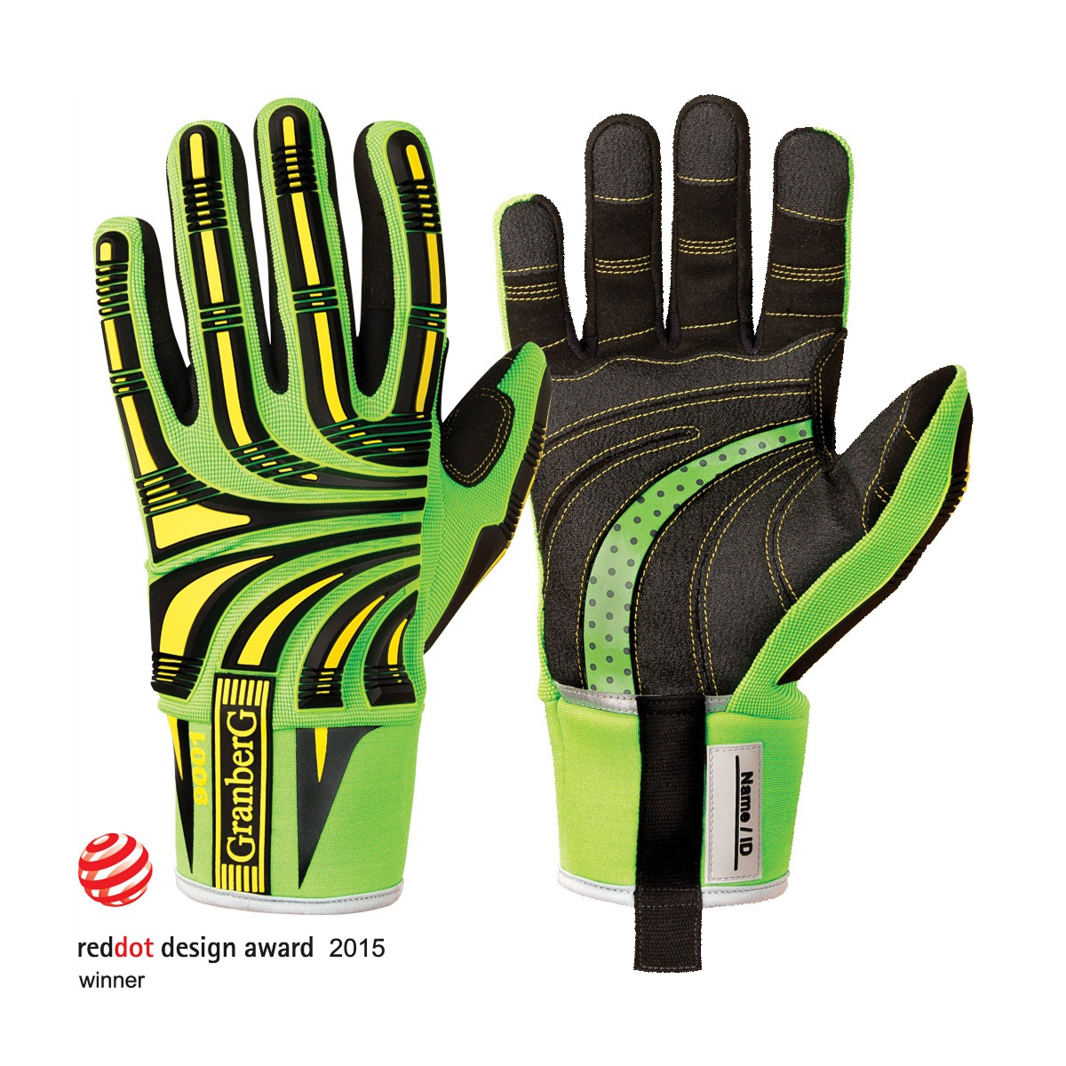 Viiltosuojakäsineet iskunvaimennuksella, 6 paria