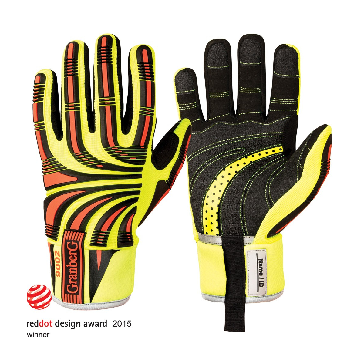 Cut D Impact Hi-Viz™ -suojakäsineet