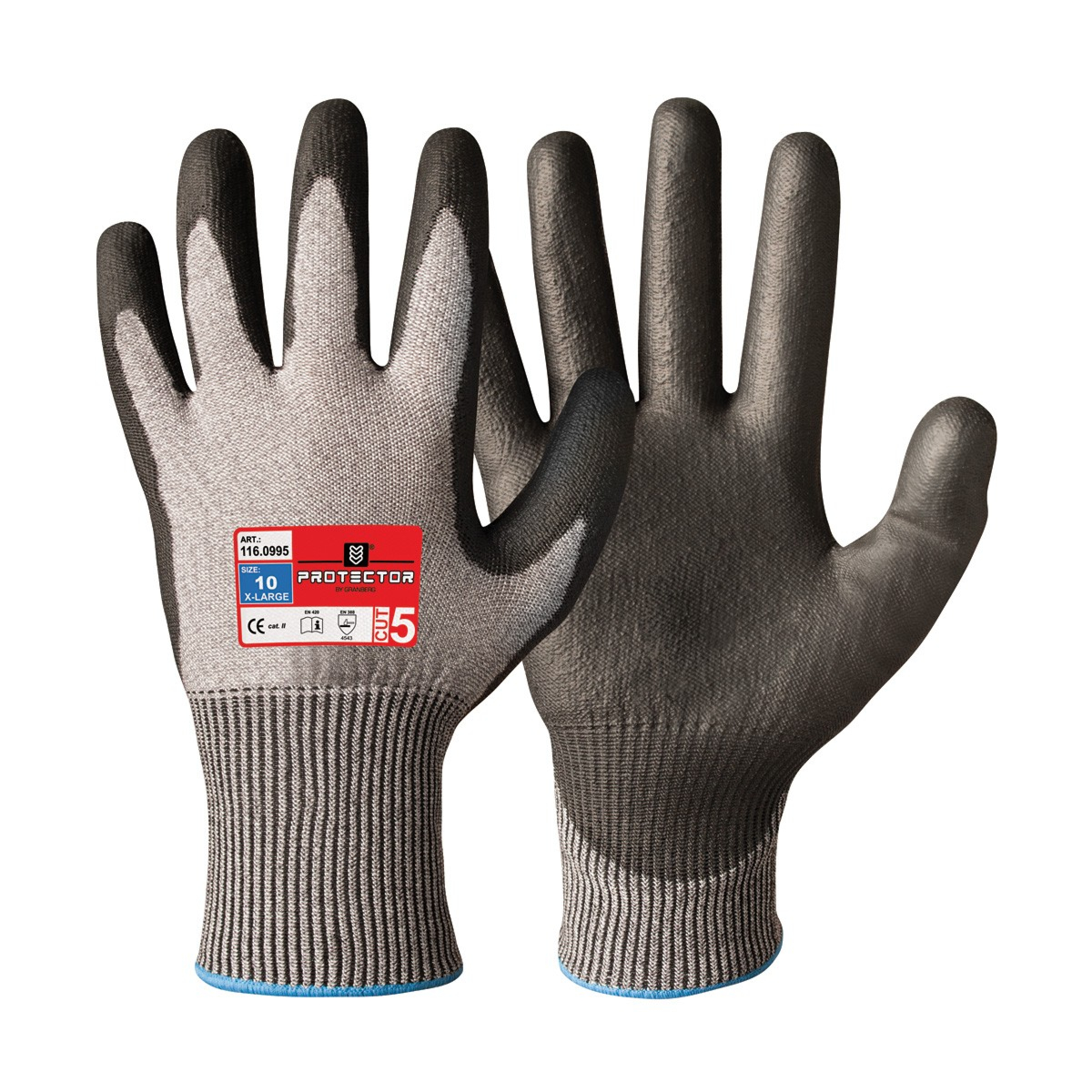 Viiltosuojakäsineet, Oeko-Tex® 100 -hyväksytyt, 12 paria