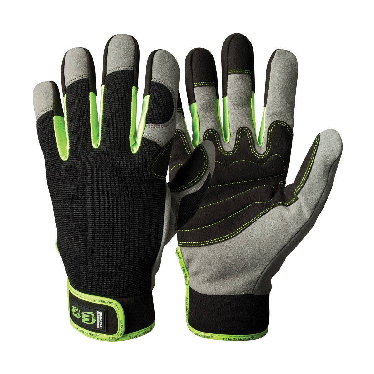 Asennuskäsineet EX® Vuorittomat, 12 paria