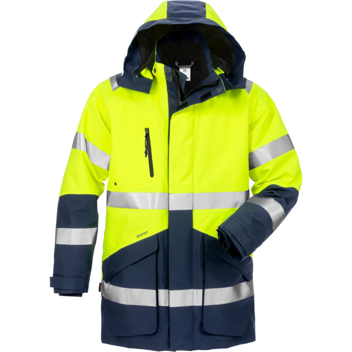 Huomiovärinen GORE-TEX 3-in-1 parkatakki, lk 3 4989 GXB