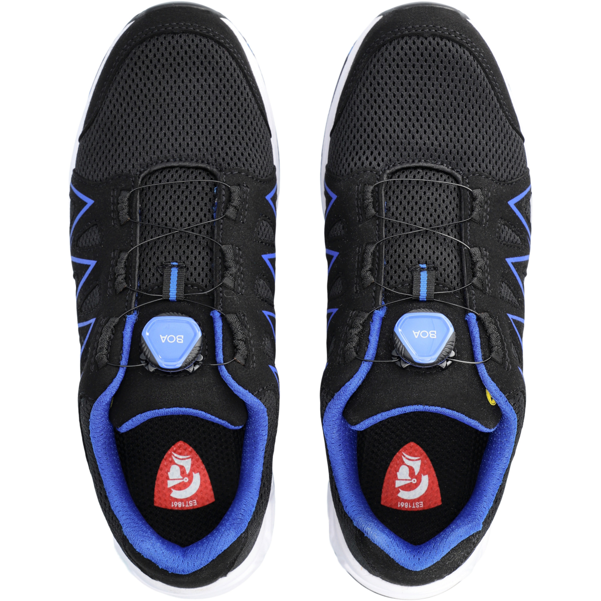 12171 Jo SPEEDY BOA® Musta-Sininen Matalavartiset