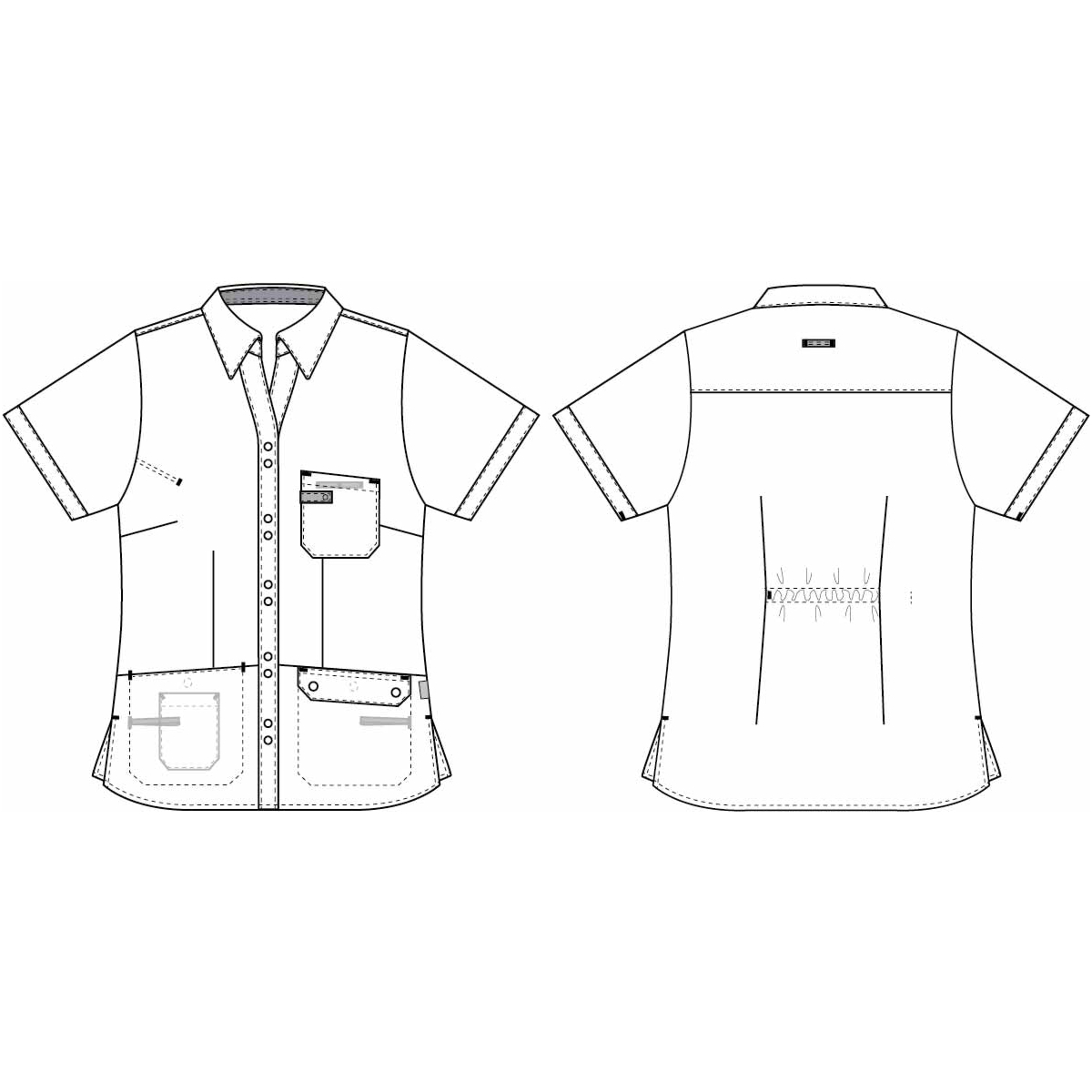 Casual Ladie's tunika/paita, Picnic