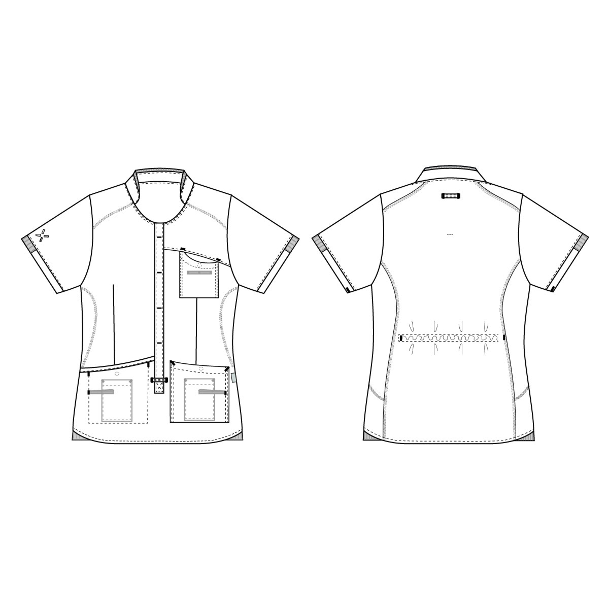 Naisten työtakki, Sporttinen