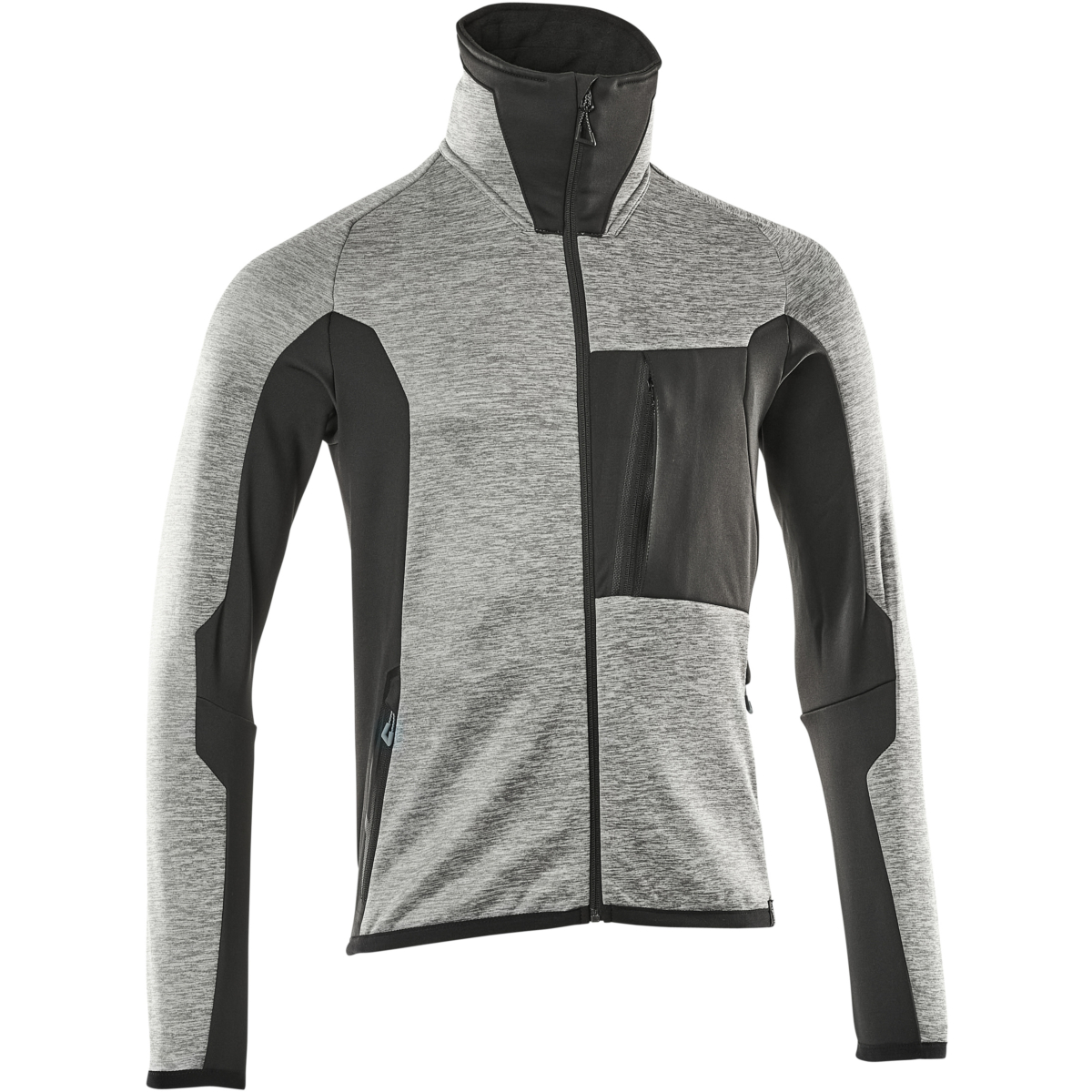 Fleece-neulepusero vetoketjulla