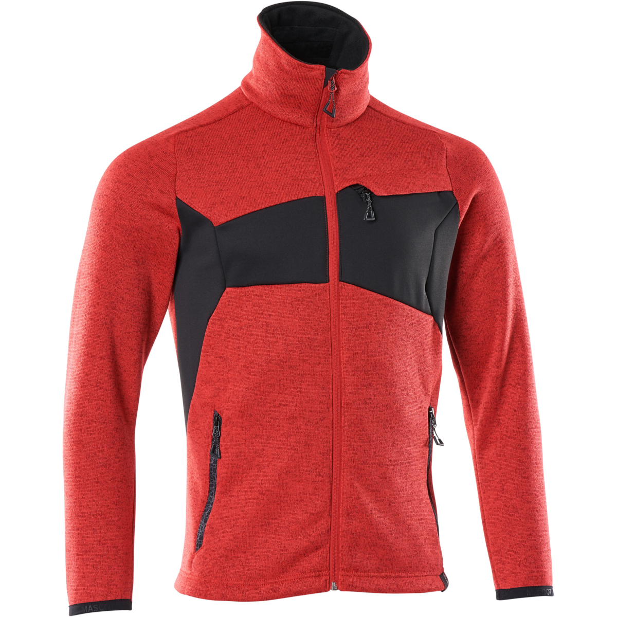 Neulottu neulepusero vetoketjulla