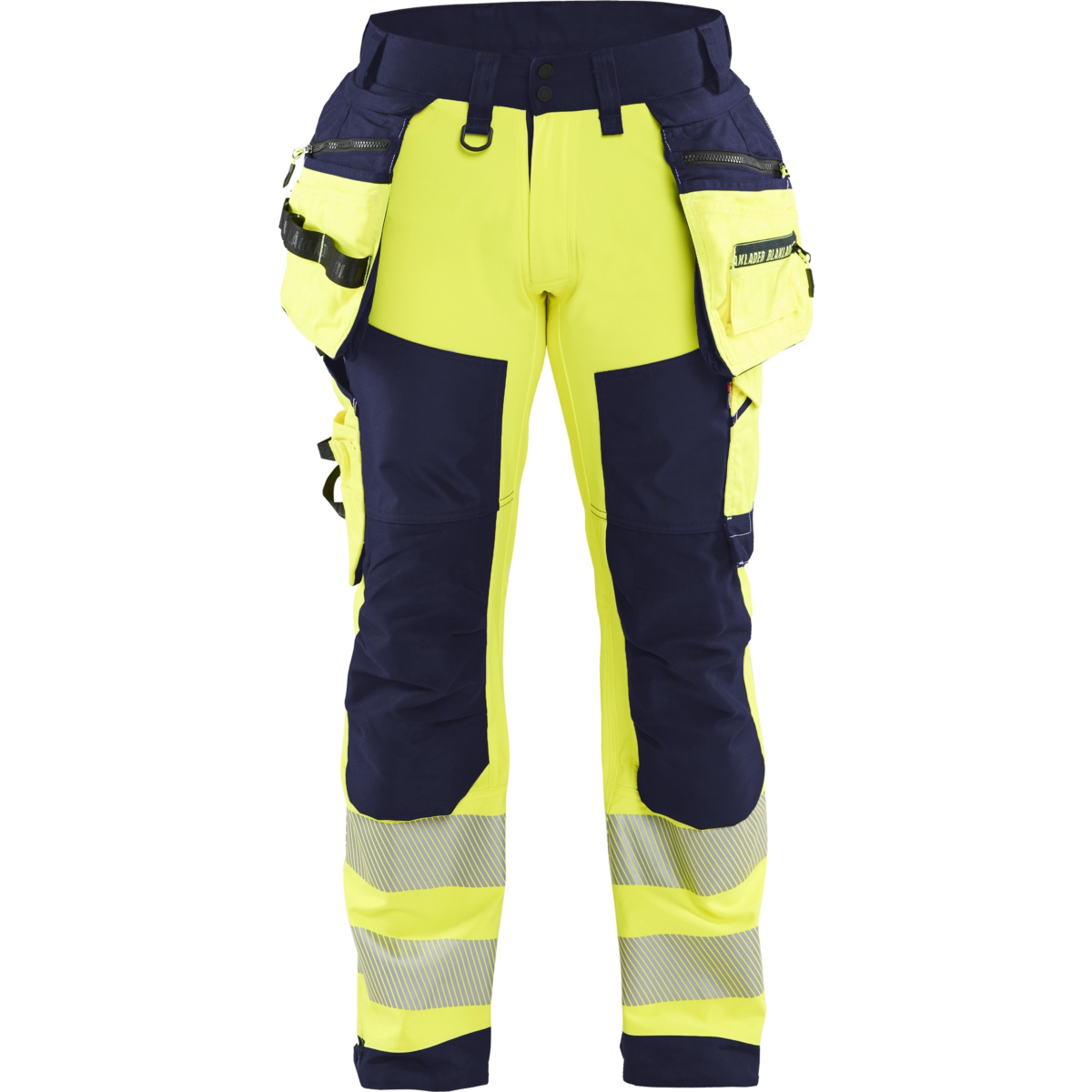 1820 Highvis softshell-riipputaskuhousut