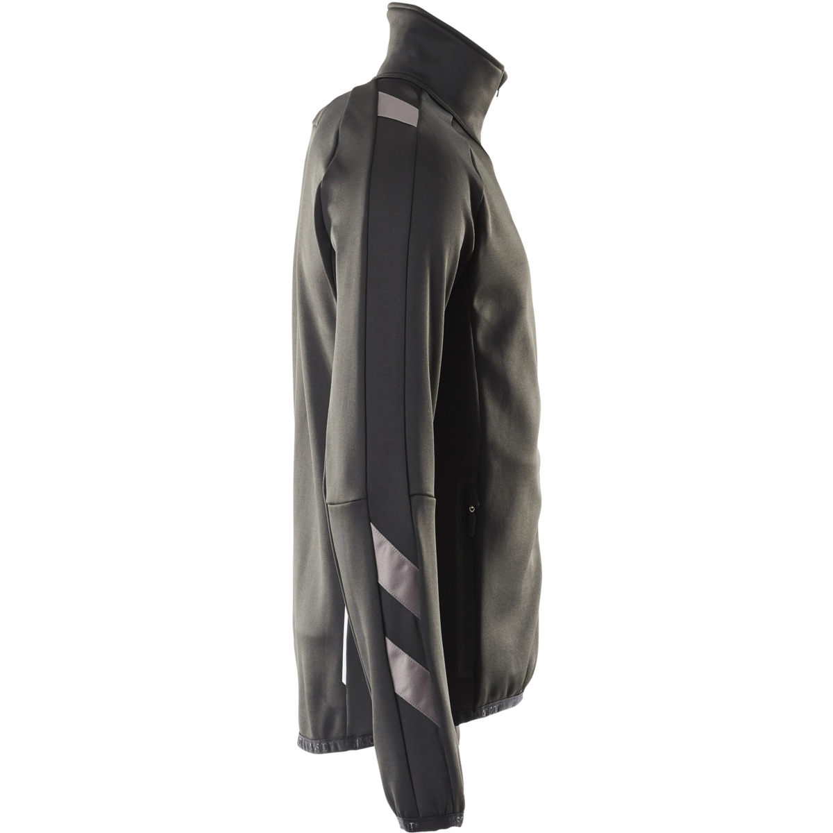 Fleece-neulepusero vetoketjulla