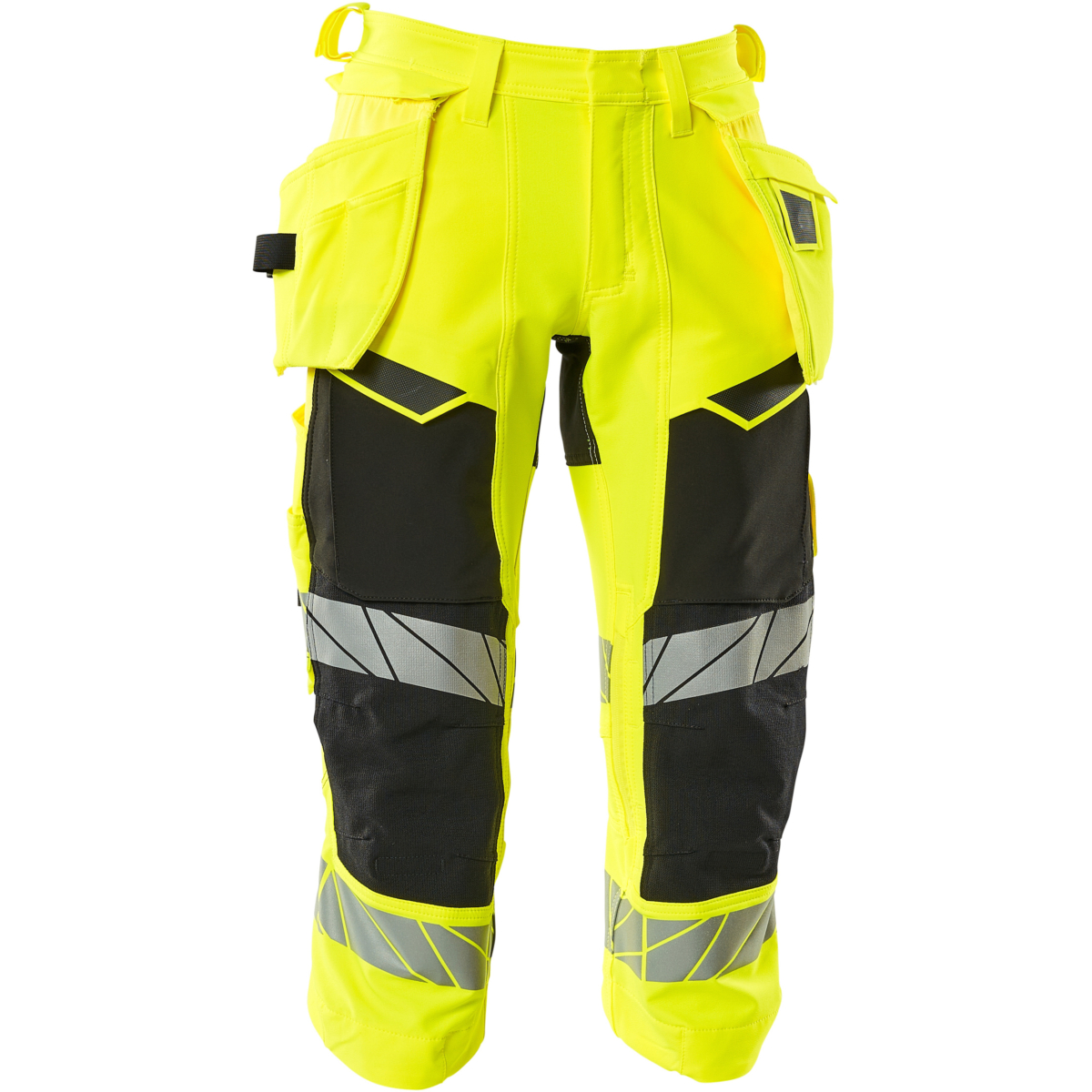 ¾ pituiset housut riipputaskuilla