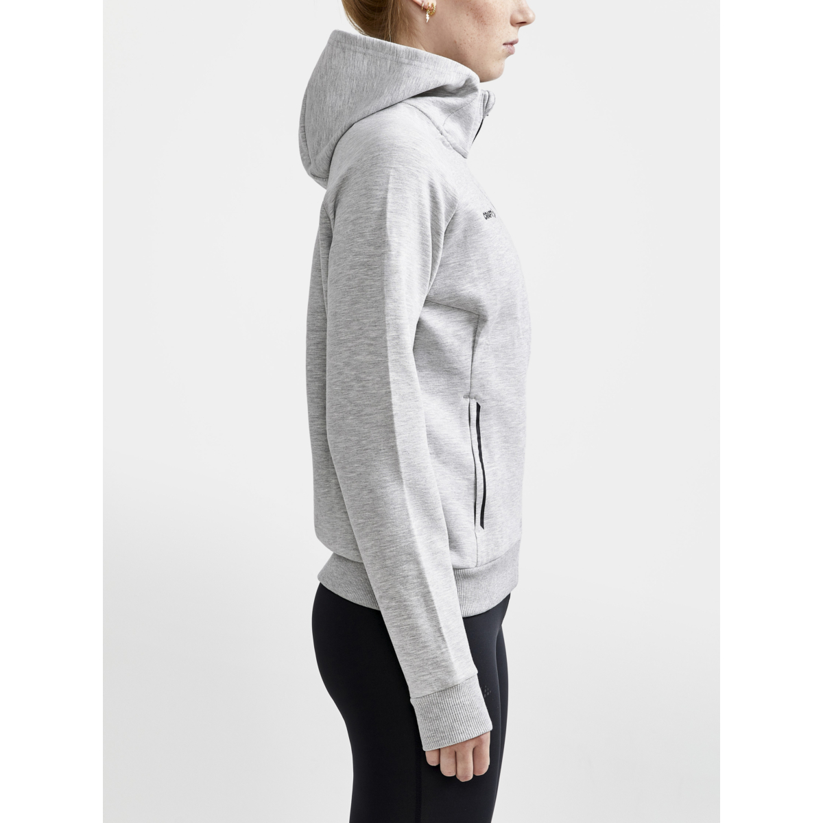 CORE Soul -täyspitkä vetoketjullinen huppu naisille