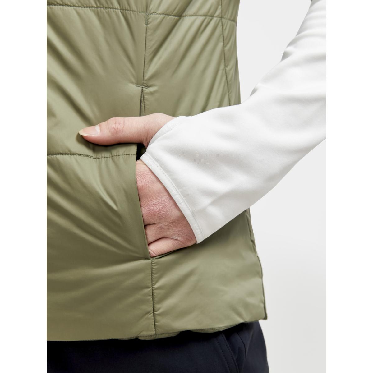 CORE Kevyt topattu liivi M