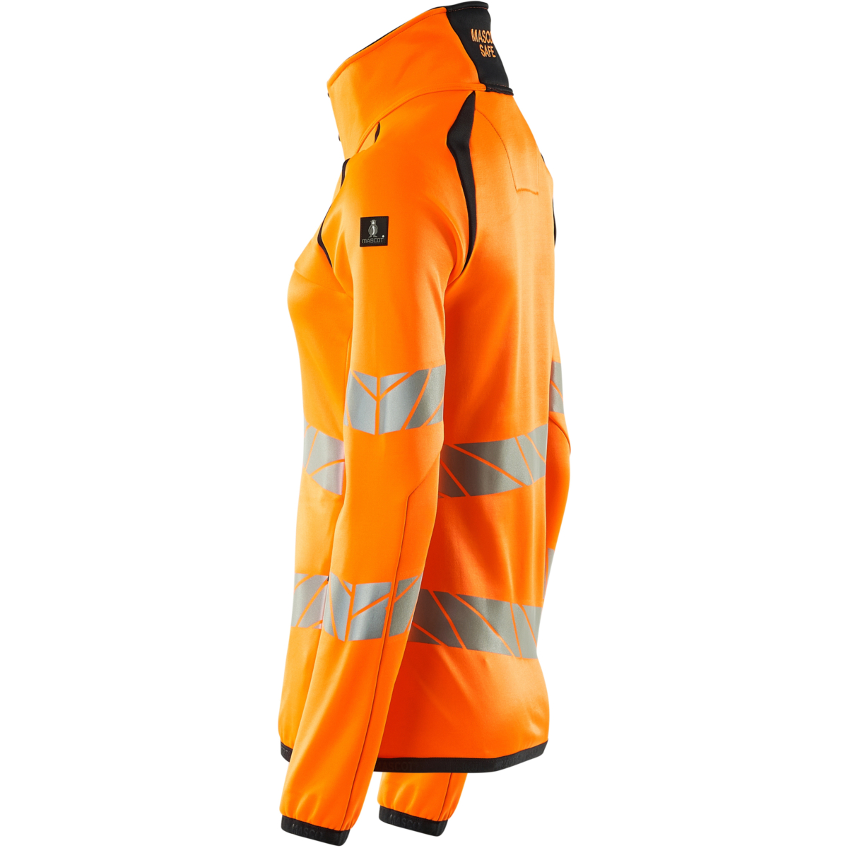 Fleece-neulepusero vetoketjulla