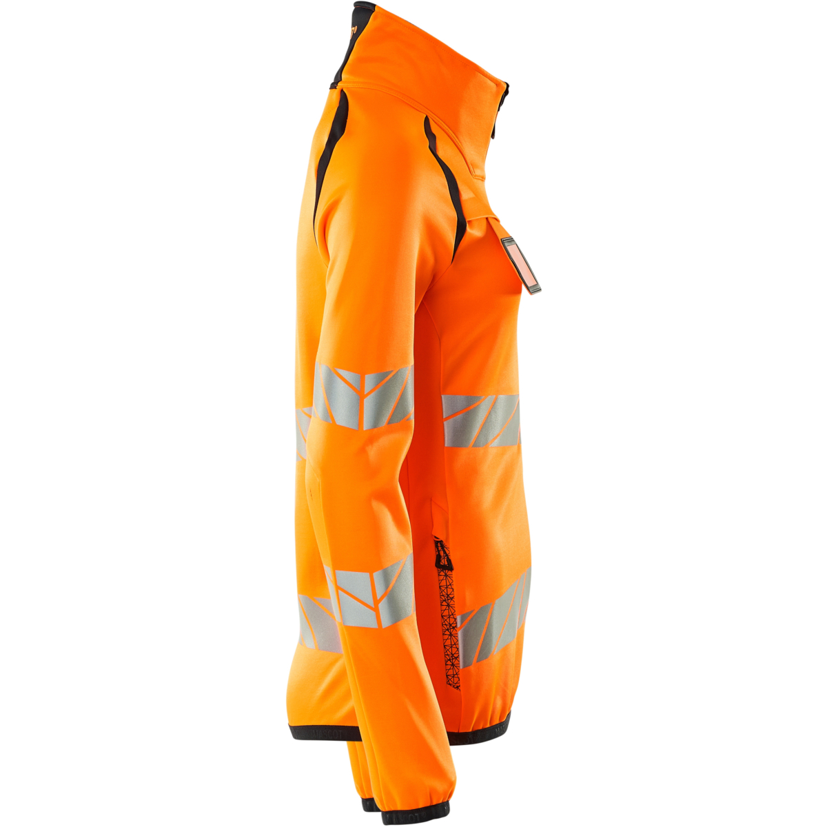 Fleece-neulepusero vetoketjulla