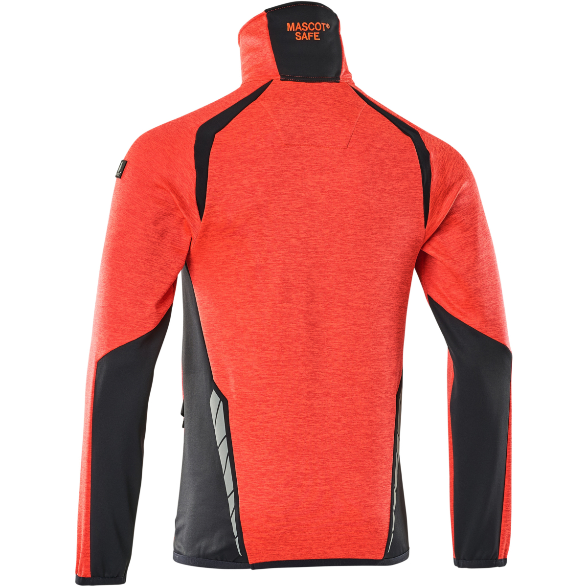 Fleece-neulepusero, jossa puolipitkä vetoketju