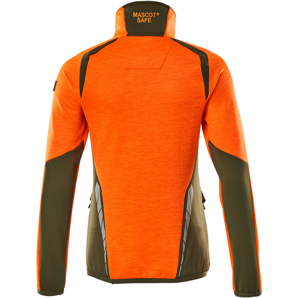 Fleece-neulepusero, jossa puolipitkä vetoketju