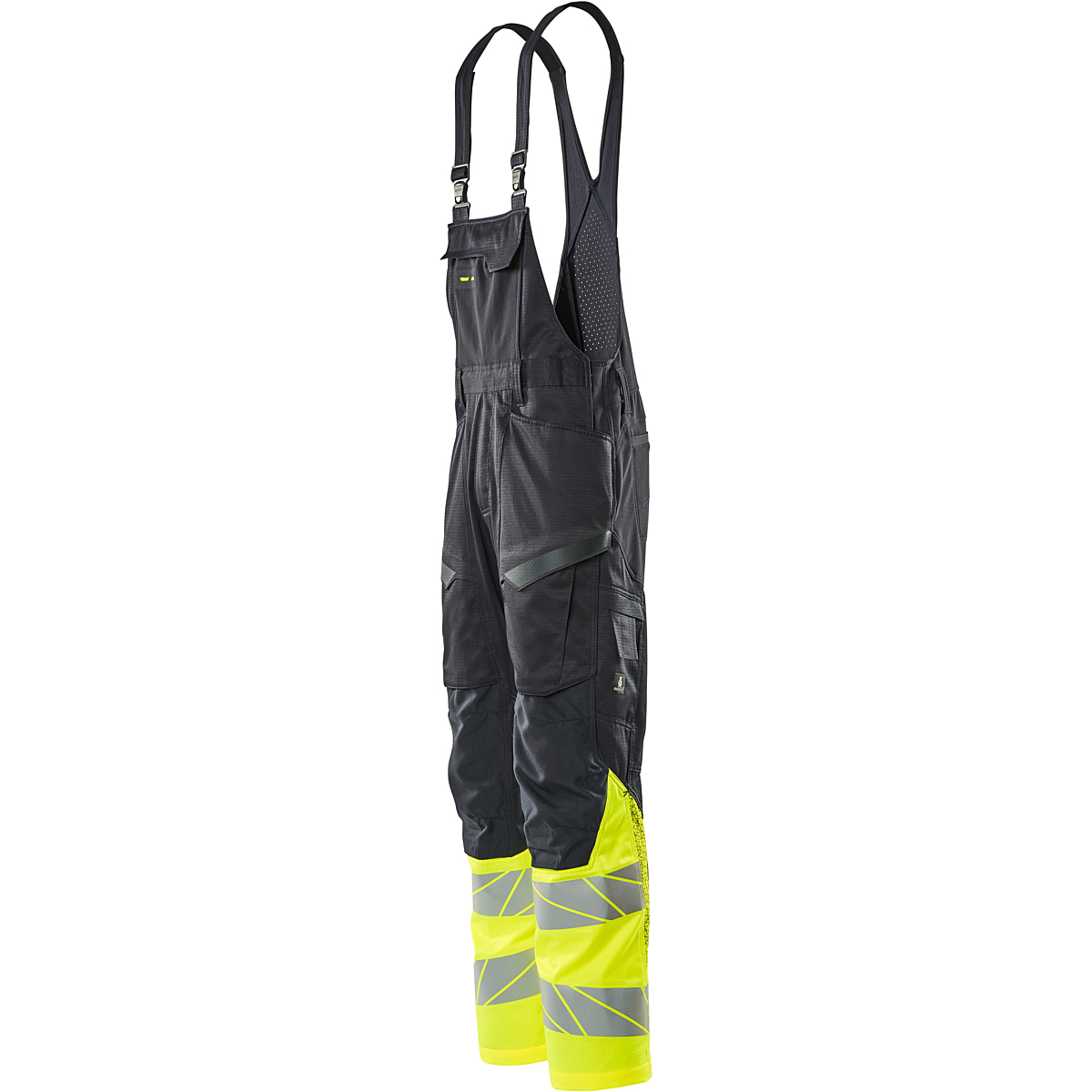 Haalari ja tuki polvitaskuilla