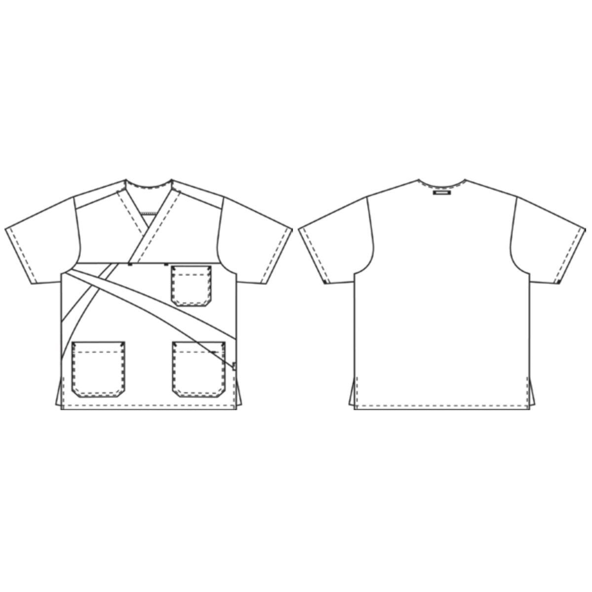 Unisex-työtakki, Agave