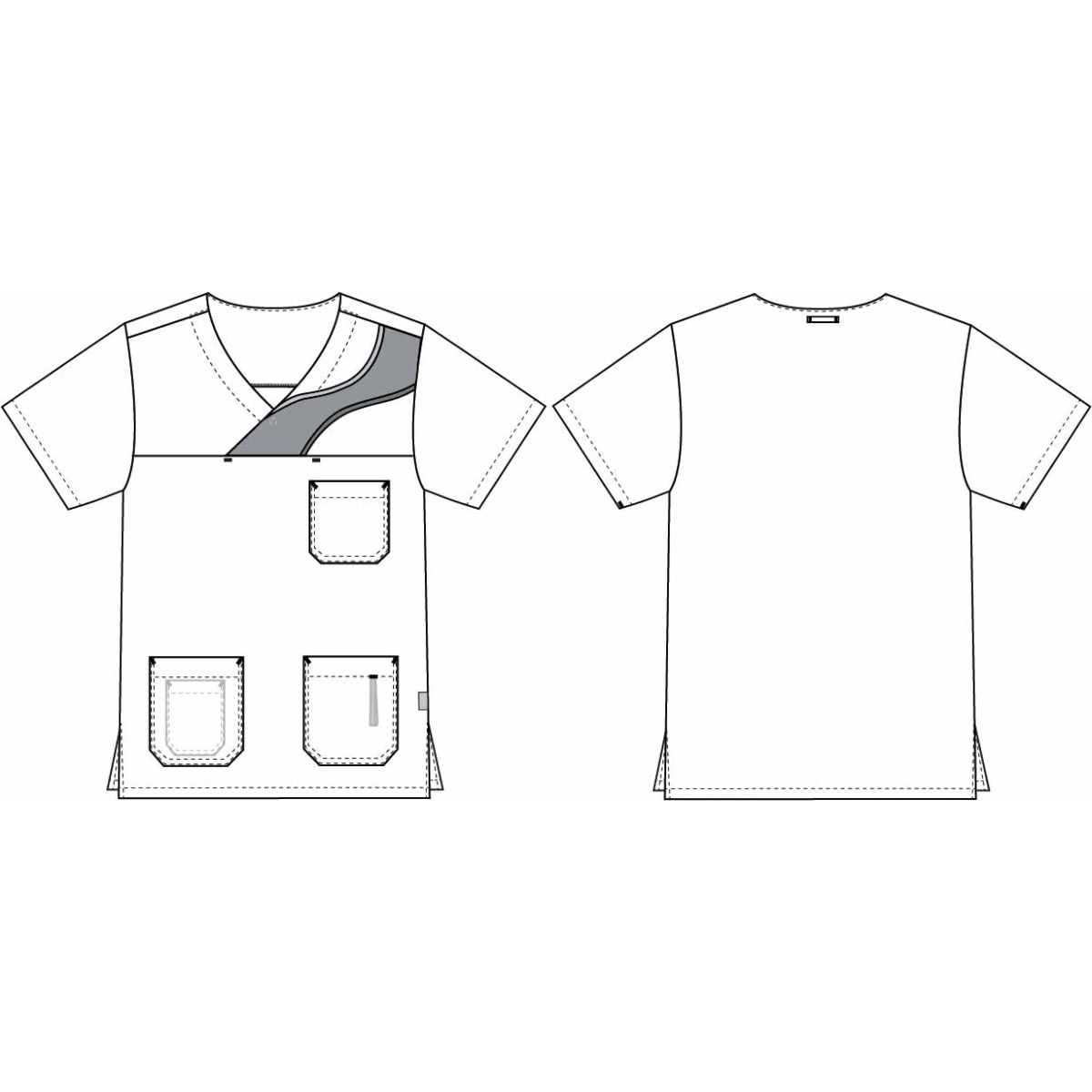 Unisex-työtakki, auringonpaiste