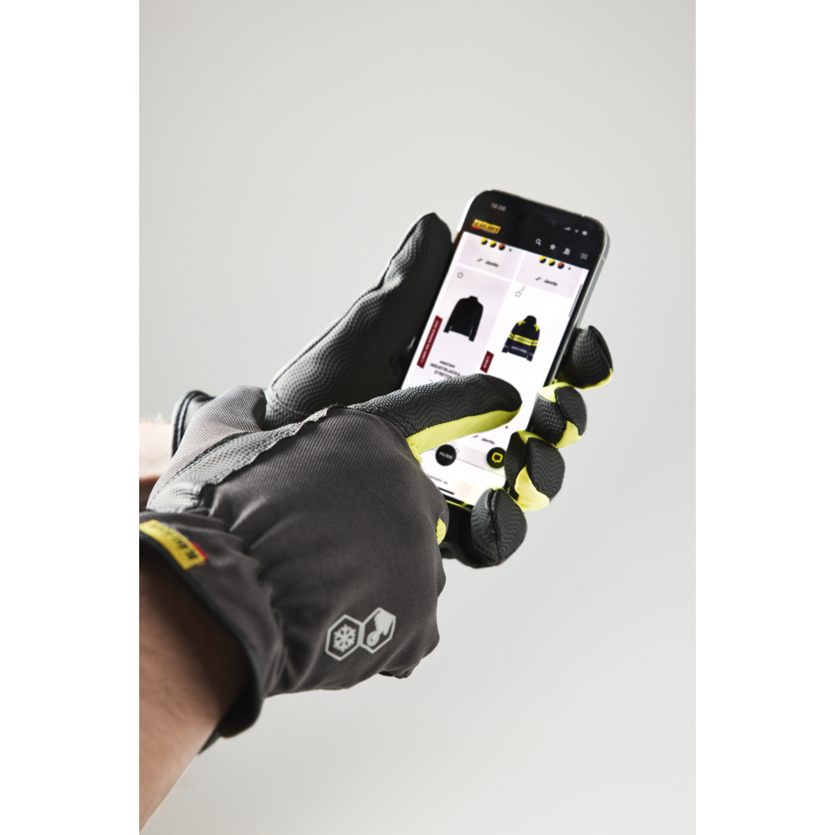 2875 Työkäsineet vuorellinen Touch