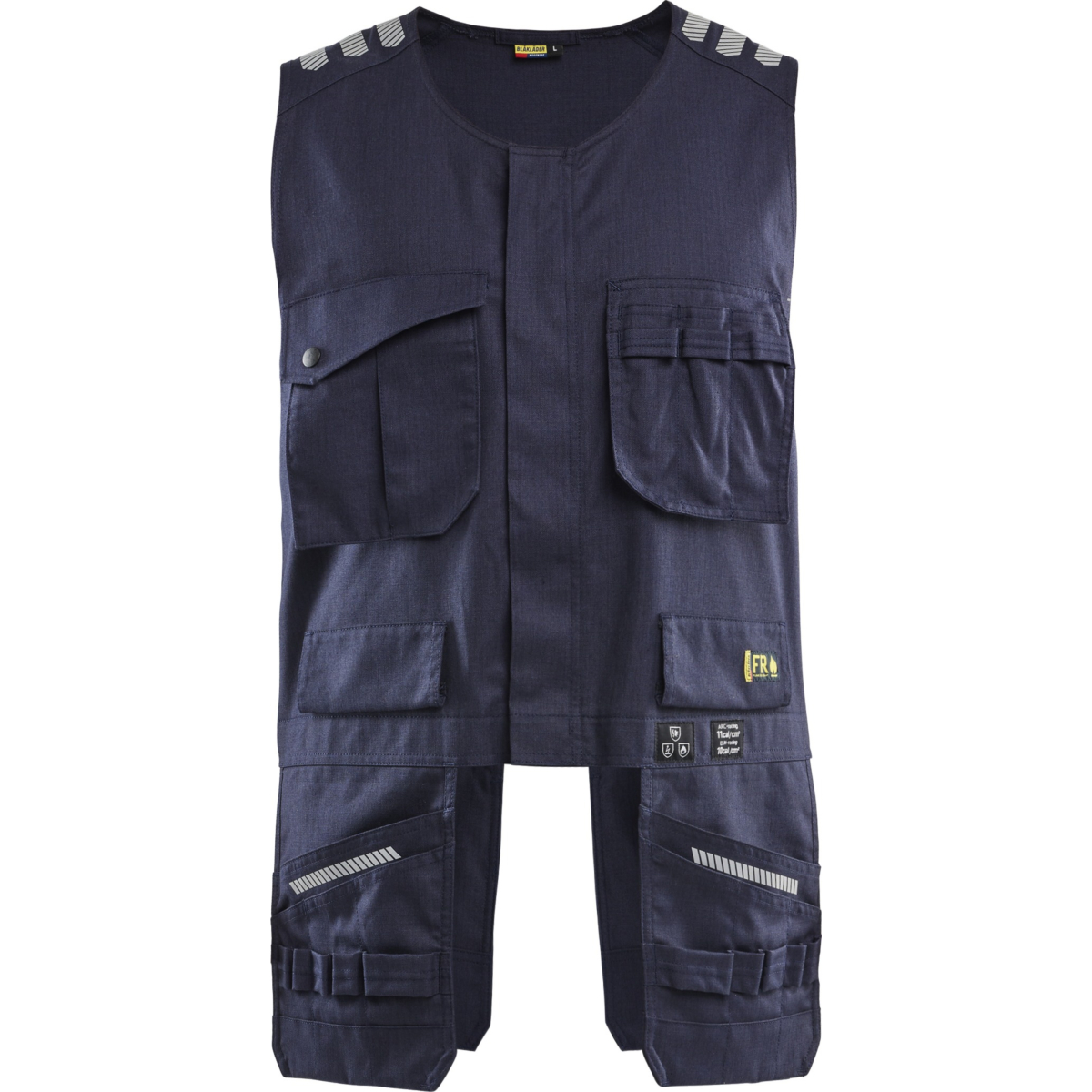 3039 Riipputaskuliivi luontainen palosuojaus