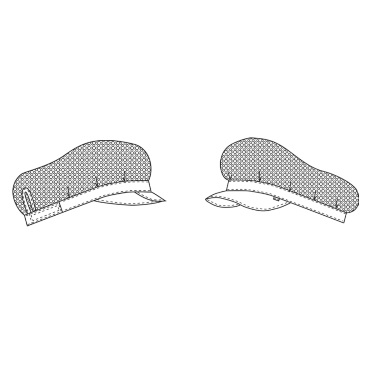 Lippalakki hiusverkolla