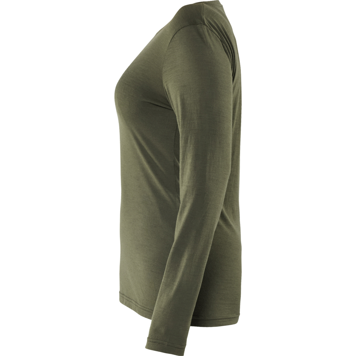 3539 Naisten pitkähihainen merinovillainen t-paita