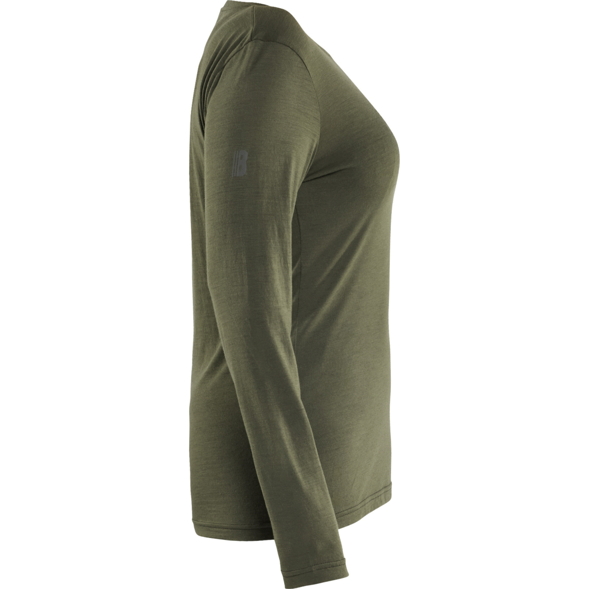 3539 Naisten pitkähihainen merinovillainen t-paita