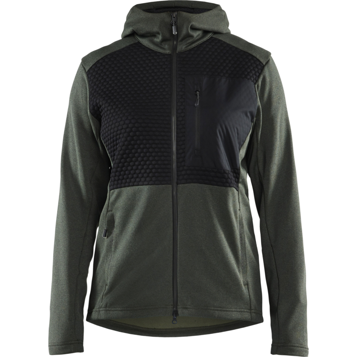 3542 Naisten huppari vetoketjulla