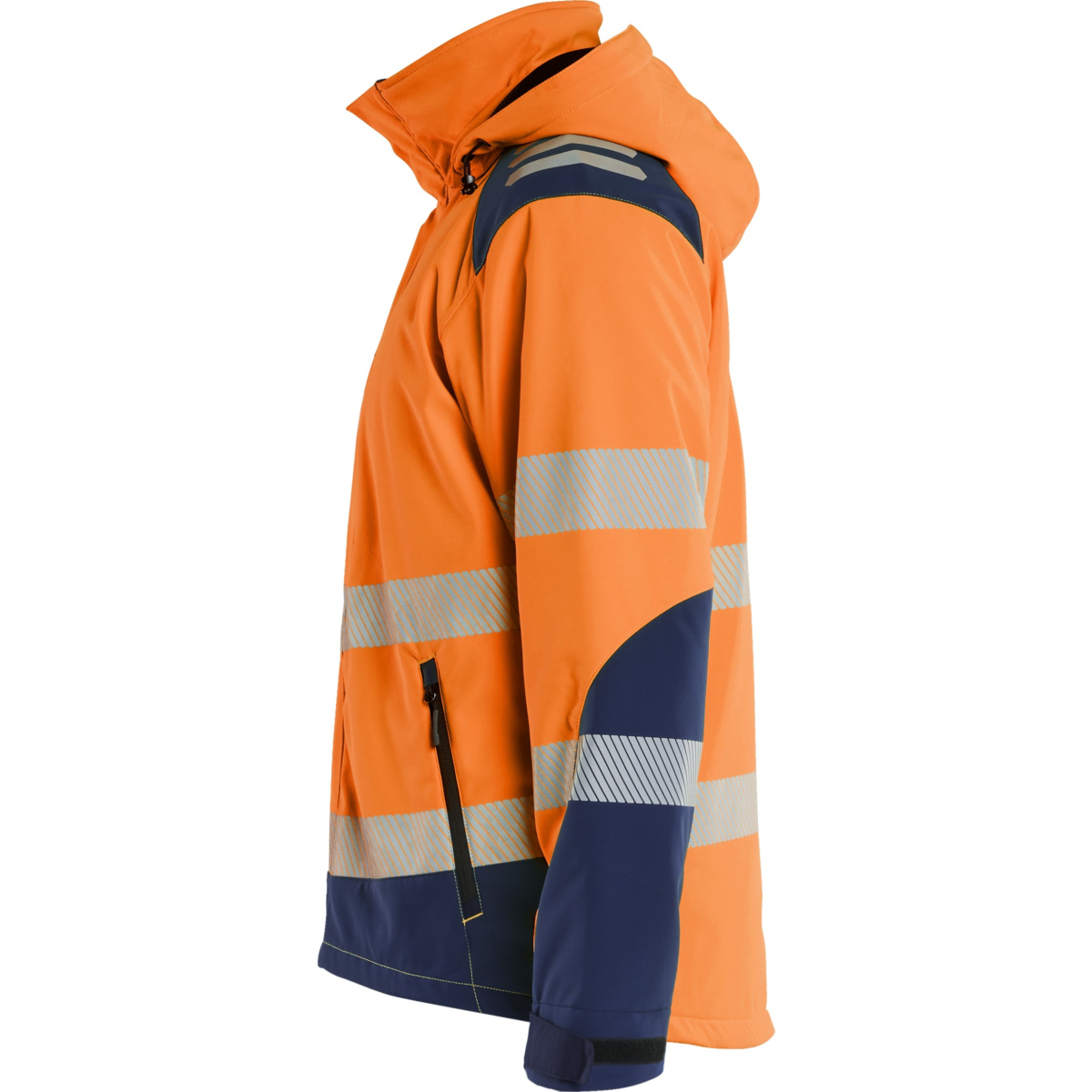 4400 Highvis Softshell-takki kevyesti topattu