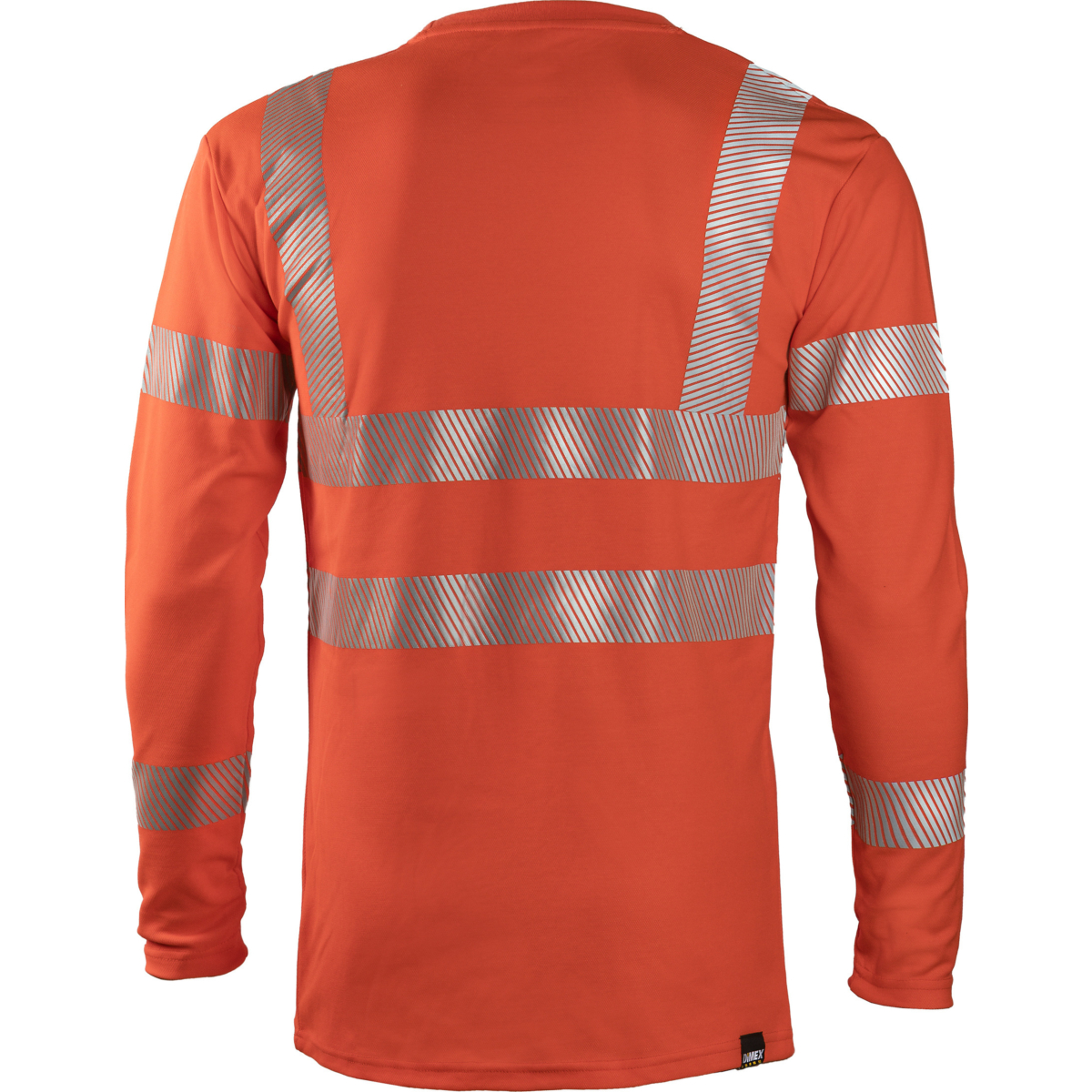 4428 Valko-punainen pitkähihainen turvapaita