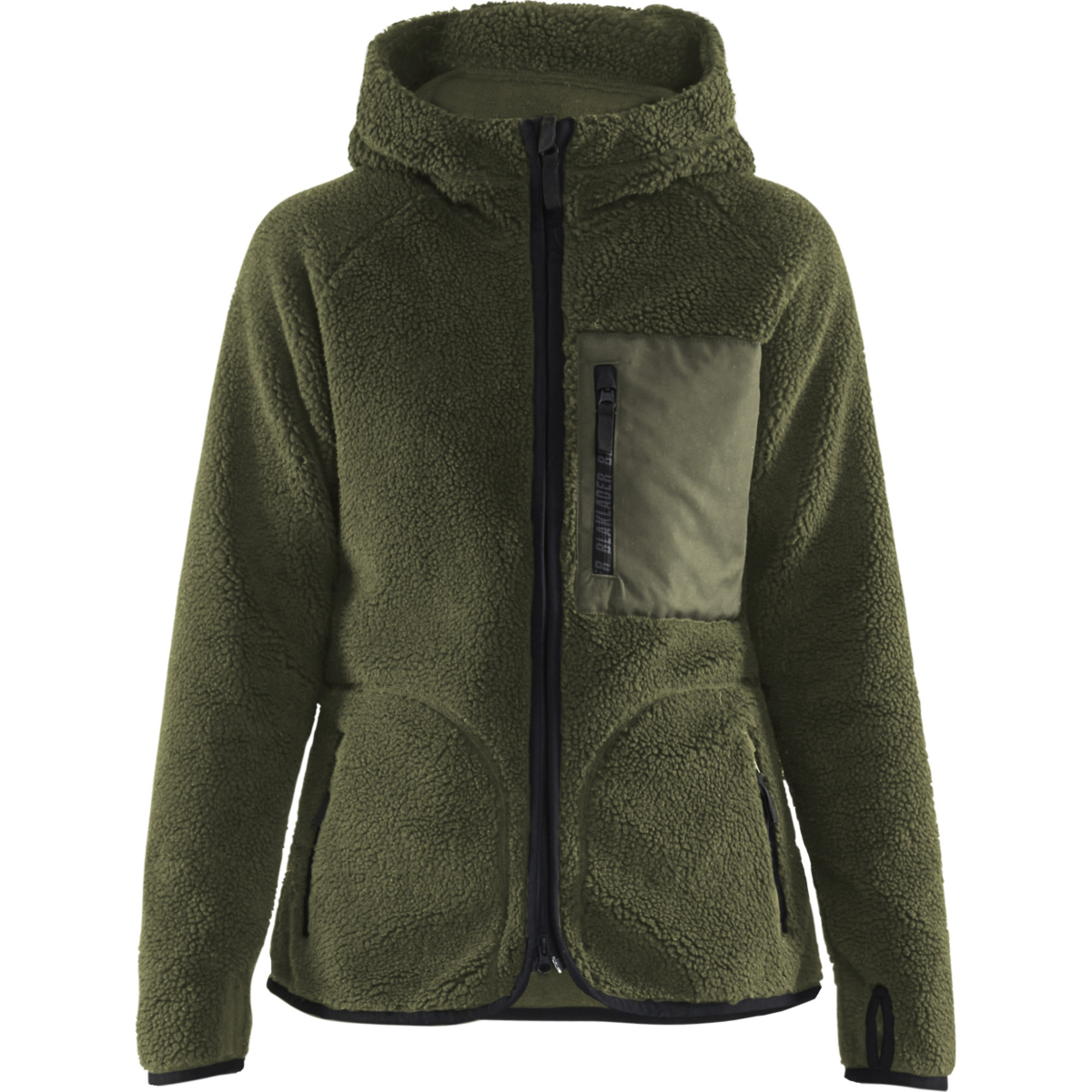 4727 Naisten pilè-takki hupulla